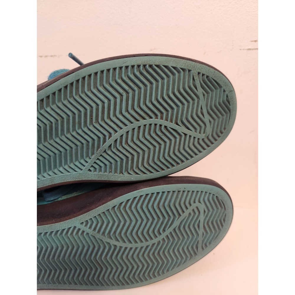 Adidas Originals Instinct Mid Rst Retro Adidas Sneakers Size 11.5 Teal Canvas - Picture 13 of 13